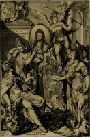 An illustration from Relation du voyage de Sa Majesté britannique en Hollande, et de la reception qui luy a été faite .. (1692)