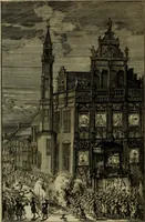 An illustration from Relation du voyage de Sa Majesté britannique en Hollande, et de la reception qui luy a été faite .. (1692)