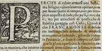 Picture 3 of 4 from Relatione della giostra a campo aperto fatta in Siena : da' signori huomini d'arme sanesi alla Real Presenza de' serenissimi prencipi di Toscana (1602), leaf 17