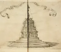 An illustration from Relatione di Alfonso Isachi intorno l'origine, solennità, traslatione, et miracoli della Madonna di Reggio (1619)