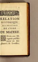 An illustration from Relation historique de la découverte de l'isle de Madere. (1671)