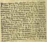 An illustration from Relation historique et geographique, de la grande riuiere des Amazones dans l'Amerique (1655)