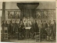 An illustration from A relation in form of journal of the voiage and residence which the most excellent and most mighty prince Charles the II, King of Great Britain, &c hath made in Holland from the 25 of May to the 2 of June, 1660 (1660)