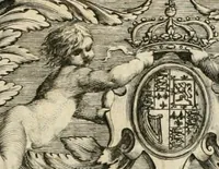 An illustration from A relation in form of journal of the voiage and residence which the most excellent and most mighty prince Charles the II, King of Great Britain, &c hath made in Holland from the 25 of May to the 2 of June, 1660 (1660)