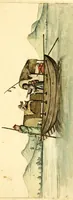 An illustration from Relations de divers voyages curieux, qui n'ont point esté publiees; : ov qvi ont esté traduites d'Haclvyt; de Purchas, & d'autres voyageurs anglois, hollandois, portugais, allemands, espagnols; et de qvelqves Persans, Arabes, et avtres auteurs orientaux. Enrichies de figures de plantes non décrites, d'animaux inconnus à l'Europe, & de cartes geographiques de pays dont on n'a point encore donné de cartes (1664)