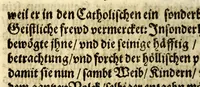 Picture 13 of 16 from Relatio. Welche Philippo. IV. König in Hispanien, & c. R.P.F. Ioannes de Santander ... durch R.P.F. Alphonsum de Benavides ... vbergeben lassen. ... (1634), leaf 106