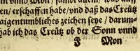 Picture 9 of 16 from Relatio. Welche Philippo. IV. König in Hispanien, & c. R.P.F. Ioannes de Santander ... durch R.P.F. Alphonsum de Benavides ... vbergeben lassen. ... (1634), leaf 87