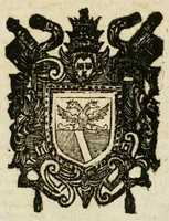 An illustration from Relazione delle cerimonie et apparato fatto nella Basilica di S. Pietro per la canonizzazione de' cinque Santi : cioe, di S. Lorenzo Giustiniani, patriarca di Venezia, di S. Giovanni da Capistrano dell'Ordine serafico de' minori osseruanti di S. Francesco, di S. Giovanni di S. Facondo dell' Ordine eremitico di S. Agostino, di S. Giovanni di Dio, fondatore della religione detta Fate ben fratelli, di S. Pasquale Baylon dell'Ordine serafico di S. Francesco discalceato di Spagna : fatta dalla Santità di nostro sig. papa Alessandro VIII (1690)
