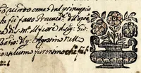 An illustration from Relazione delle sante reliquie della Chiesa Metropolitana della città di Firenze (1685)
