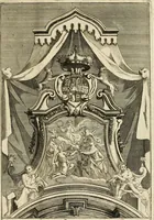 An illustration from Relazione delle solenni esequie celebrate nel Duomo di Milano a Sua Maestà la reina di Sardigna Polissena Giovanna Cristina (1735)