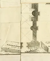 An illustration from Relazione delle solenni esequie celebrate nel Duomo di Milano a Sua Maestà la reina di Sardigna Polissena Giovanna Cristina (1735)