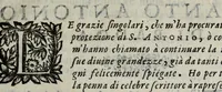 Picture 3 of 23 from Relazioni del gran santo di Padoua Antonio, e dell' alte sue marauiglie, così auanti come doppo morte, diuise in duo libri (1654), leaf 13