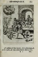 An illustration from Relazioni del gran santo di Padoua Antonio, e dell' alte sue marauiglie, così auanti come doppo morte, diuise in duo libri (1654)