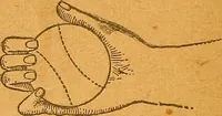 An illustration from The reliable book of outdoor games. Containing official rules for playing base ball, foot ball, cricket, lacrosse, tennis, croquet, etc (1893)