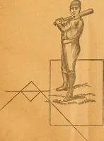 An illustration from The reliable book of outdoor games. Containing official rules for playing base ball, foot ball, cricket, lacrosse, tennis, croquet, etc (1893)