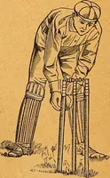 Picture 19 of 30 from The reliable book of outdoor games. Containing official rules for playing base ball, foot ball, cricket, lacrosse, tennis, croquet, etc (1893), leaf 25