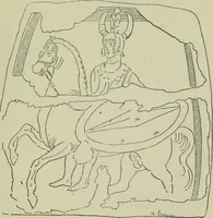 An illustration from La religion des Gaulois : les Druides et la druidisme : leçons professées à l'École du Louvre en 1896 (1897)