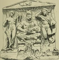 An illustration from La religion des Gaulois : les Druides et la druidisme : leçons professées à l'École du Louvre en 1896 (1897)