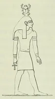 An illustration from Religion und Mythologie der alten Aegypter : nach den Denkmälern (1890)
