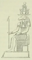 An illustration from Religion und Mythologie der alten Aegypter : nach den Denkmälern (1890)