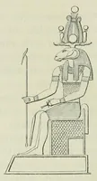 An illustration from Religion und Mythologie der alten Aegypter : nach den Denkmälern (1890)