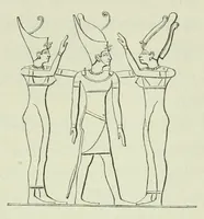 An illustration from Religion und Mythologie der alten Aegypter : nach den Denkmälern (1890)