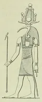 An illustration from Religion und Mythologie der alten Aegypter : nach den Denkmälern (1890)