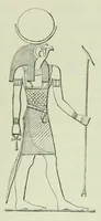 An illustration from Religion und Mythologie der alten Aegypter : nach den Denkmälern (1890)