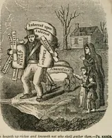An illustration from Religious allegories : being a series of emblematic engravings, with written explanations, miscellaneous observations, and religious reflections, designed to illustrate divine truth, in accordance with the cardinal principles of Christianity ... (1848)