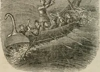 An illustration from Religious allegories : being a series of emblematic engravings, with written explanations, miscellaneous observations, and religious reflections, designed to illustrate divine truth, in accordance with the cardinal principles of Christianity ... (1848)