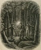 An illustration from Religious allegories : being a series of emblematic engravings, with written explanations, miscellaneous observations, and religious reflections, designed to illustrate divine truth, in accordance with the cardinal principles of Christianity ... (1848)