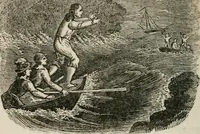 An illustration from Religious allegories : being a series of emblematic engravings, with written explanations, miscellaneous observations, and religious reflections, designed to illustrate divine truth, in accordance with the cardinal principles of Christianity ... (1848)