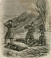 An illustration from Religious allegories : being a series of emblematic engravings, with written explanations, miscellaneous observations, and religious reflections, designed to illustrate divine truth, in accordance with the cardinal principles of Christianity ... (1848)