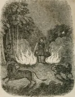 An illustration from Religious allegories : being a series of emblematic engravings, with written explanations, miscellaneous observations, and religious reflections, designed to illustrate divine truth, in accordance with the cardinal principles of Christianity ... (1848)