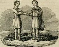Picture 31 of 51 from Religious allegories : being a series of emblematic engravings, with written explanations, miscellaneous observations, and religious reflections, designed to illustrate divine truth, in accordance with the cardinal principles of Christianity (1848), leaf 104