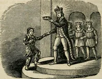 An illustration from Religious allegories : being a series of emblematic engravings, with written explanations, miscellaneous observations, and religious reflections, designed to illustrate divine truth, in accordance with the cardinal principles of Christianity (1848)