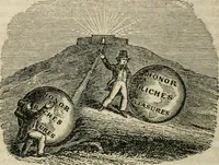Picture 40 of 51 from Religious allegories : being a series of emblematic engravings, with written explanations, miscellaneous observations, and religious reflections, designed to illustrate divine truth, in accordance with the cardinal principles of Christianity (1848), leaf 131