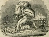 Picture 46 of 51 from Religious allegories : being a series of emblematic engravings, with written explanations, miscellaneous observations, and religious reflections, designed to illustrate divine truth, in accordance with the cardinal principles of Christianity (1848), leaf 149