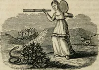 Picture 48 of 51 from Religious allegories : being a series of emblematic engravings, with written explanations, miscellaneous observations, and religious reflections, designed to illustrate divine truth, in accordance with the cardinal principles of Christianity (1848), leaf 155