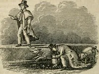 Picture 4 of 51 from Religious allegories : being a series of emblematic engravings, with written explanations, miscellaneous observations, and religious reflections, designed to illustrate divine truth, in accordance with the cardinal principles of Christianity (1848), leaf 23