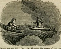 Picture 19 of 51 from Religious allegories : being a series of emblematic engravings, with written explanations, miscellaneous observations, and religious reflections, designed to illustrate divine truth, in accordance with the cardinal principles of Christianity (1848), leaf 68