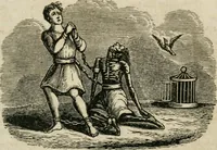 An illustration from Religious allegories : being a series of emblematic engravings, with written explanations, miscellaneous observations, and religious reflections, designed to illustrate divine truth, in accordance with the cardinal principles of Christianity (1848)
