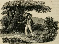 An illustration from Religious allegories : being a series of emblematic engravings, with written explanations, miscellaneous observations, and religious reflections, designed to illustrate divine truth, in accordance with the cardinal principles of Christianity (1848)