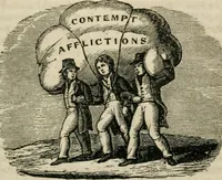 Picture 29 of 51 from Religious allegories : being a series of emblematic engravings, with written explanations, miscellaneous observations, and religious reflections, designed to illustrate divine truth, in accordance with the cardinal principles of Christianity (1848), leaf 98