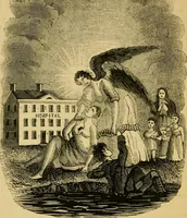 An illustration from Religious emblems and allegories : a series of engravings, with suitable letter-press, designed to illustrate divine truth (1868)