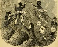 An illustration from Religious emblems and allegories : a series of engravings, with suitable letter-press, designed to illustrate divine truth (1868)