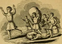 An illustration from Religious emblems and allegories : a series of engravings, with suitable letter-press, designed to illustrate divine truth (1868)