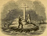 An illustration from Religious emblems and allegories : a series of engravings, with suitable letter-press, designed to illustrate divine truth (1868)