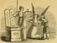 An illustration from Religious emblems and allegories : a series of engravings, with suitable letter-press, designed to illustrate divine truth (1868)
