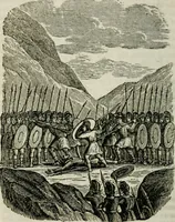 An illustration from Religious emblems : being a series of emblematic engravings, with written explanations, miscellaneous observations and religious reflections, designed to illustrate divine truth, in accordance with the cardinal principles of Christianity ; Religious allegories : being a series of emblematic engravings, with written explanations, miscellaneous observations, and religious reflections, designed to illustrate divine truth, in accordance with the cardinal principles of Christianity (1851)